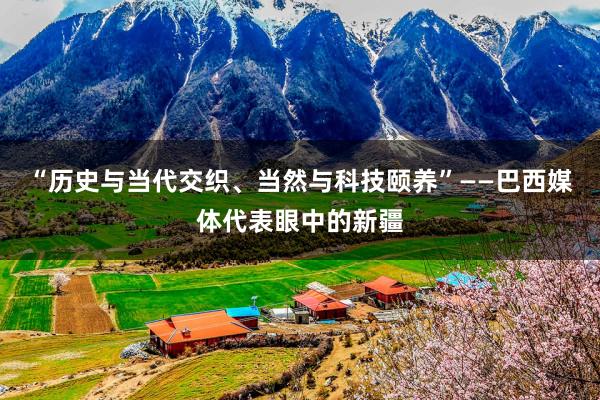 “历史与当代交织、当然与科技颐养”——巴西媒体代表眼中的新疆