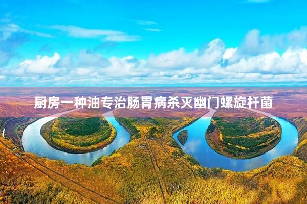 厨房一种油专治肠胃病杀灭幽门螺旋杆菌